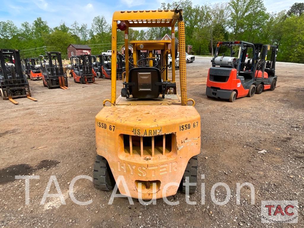 Hyster H40XLM 4000lb Diesel Forklift