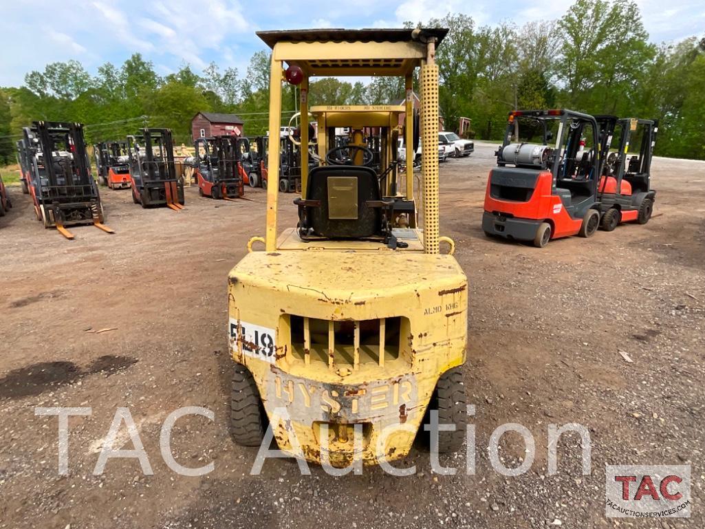 Hyster H40XLM 4000lb Diesel Forklift