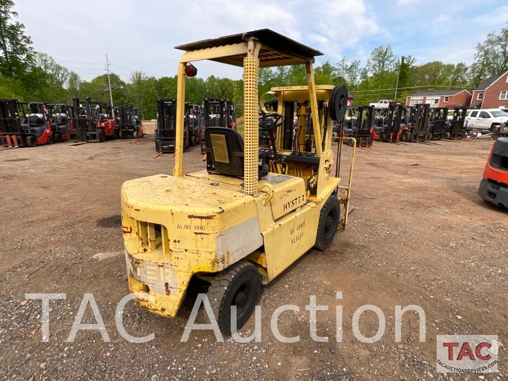 Hyster H40XLM 4000lb Diesel Forklift