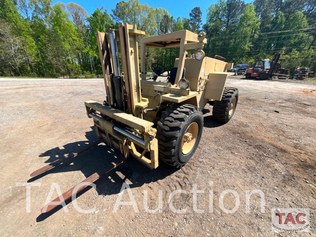 Case M4K 4WD Rough Terrain Articulating 4000lb Forklift