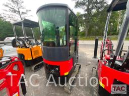 New MIVA VA13C Enclosed Cab Mini Excavator