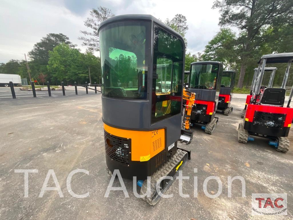 New MIVA VA13C Enclosed Cab Mini Excavator