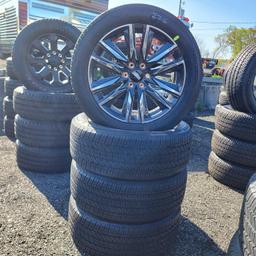 4 x Bridgestone 275 50 22 on Cadillac rims