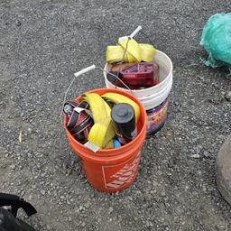 Lot - Car Cleaning Products, ratchet straps