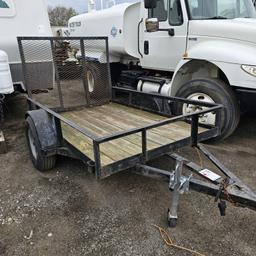 Single Axle Landscape Trailer