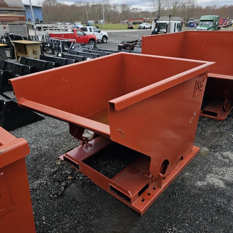 New 2 Yard Self Dumping Hopper