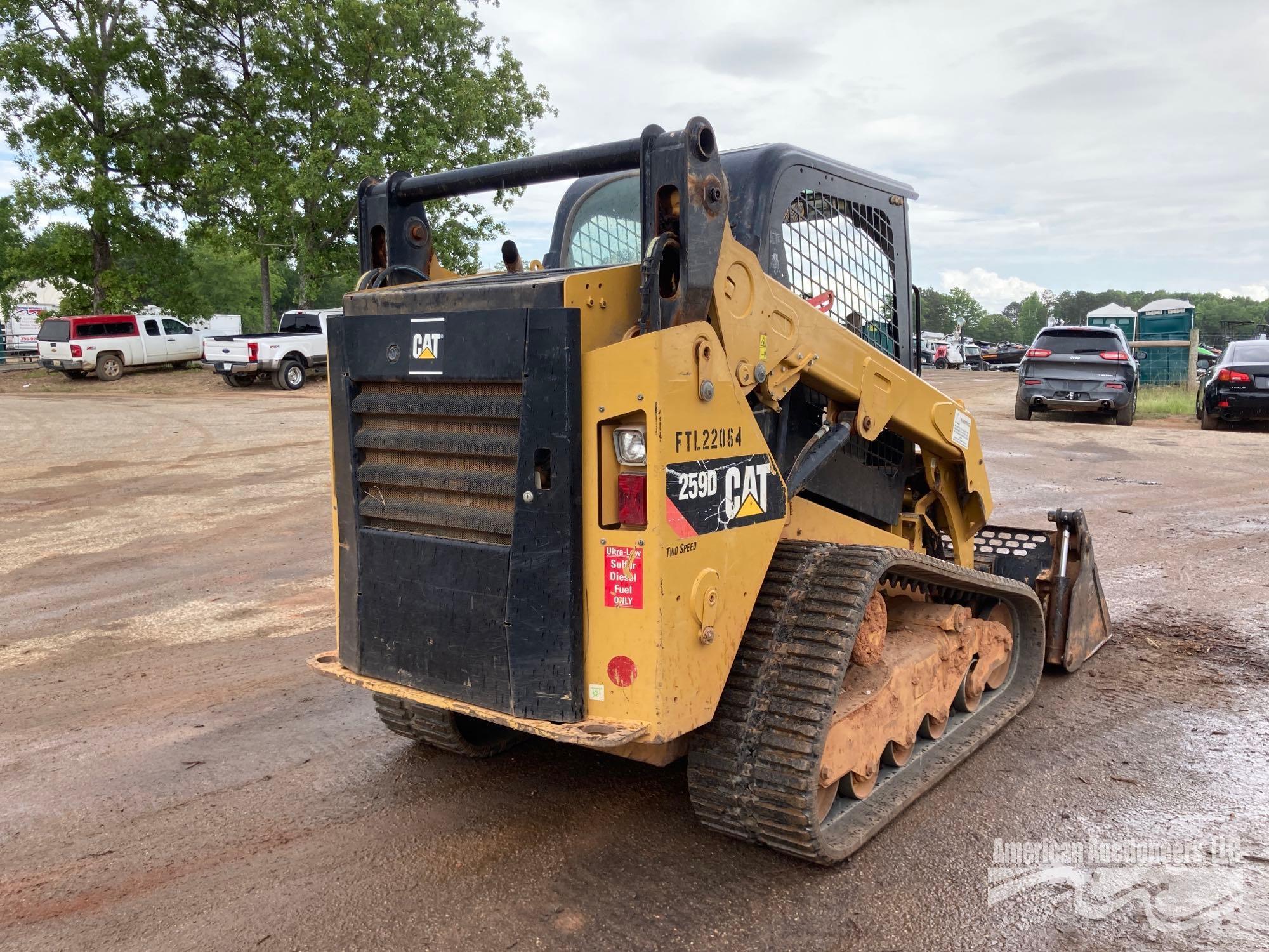 CATERPILLAR 259D SKID STEER