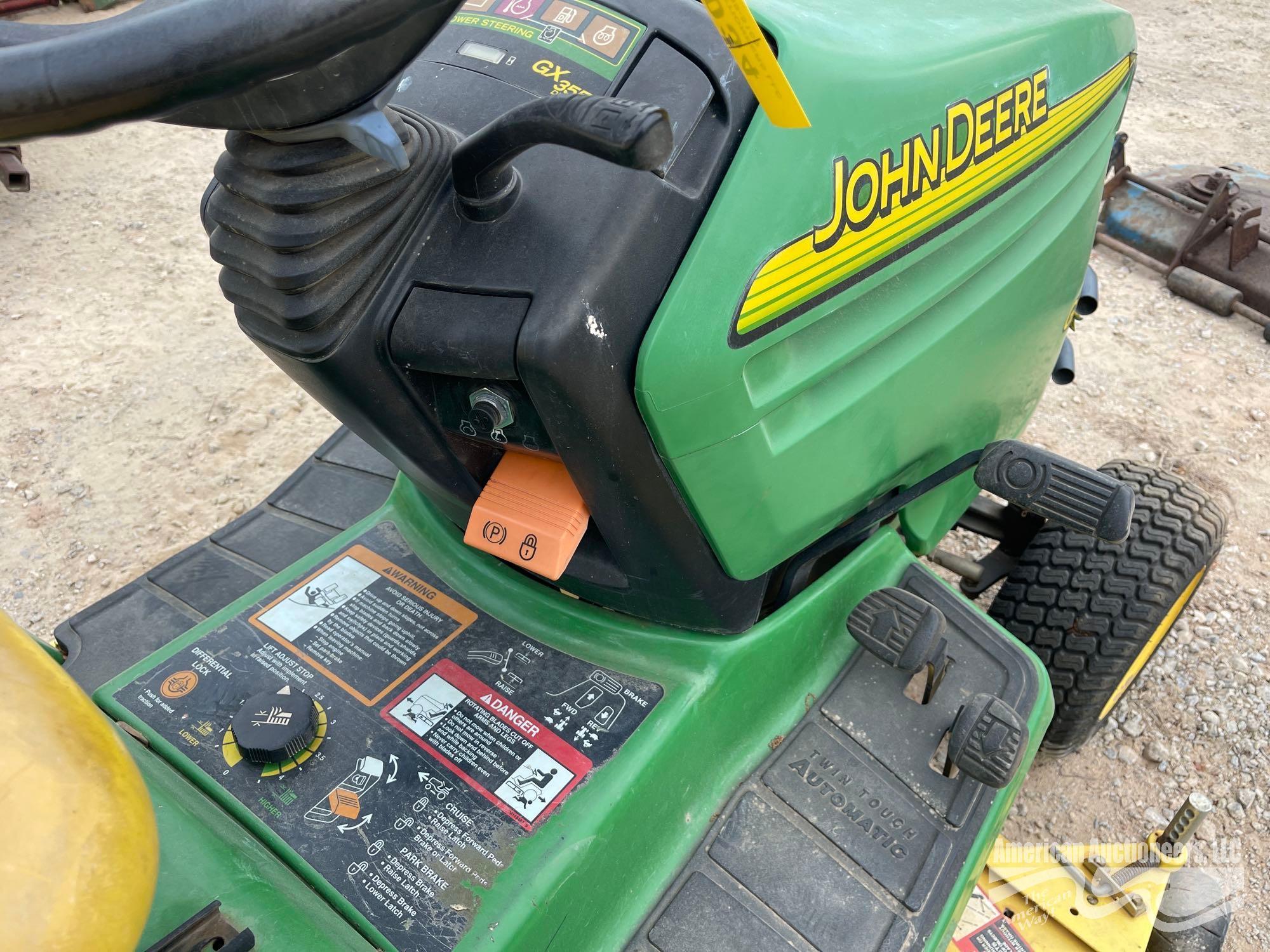 JOHN DEERE GX 355