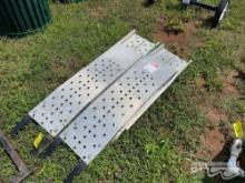 2 ALUMINUM RAMPS