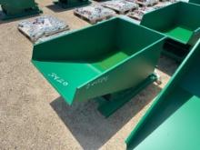 CARBON STEEL SELF DUMPING TRASH HOPPER