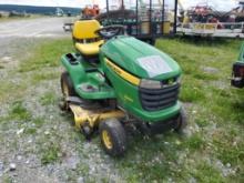 2011 John Deere X300 Riding Tractor 'Runs & Operates'