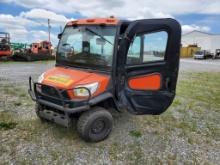 2019 Kubota RTV X1100C Utility Vehicle 'AS-IS'