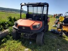 2018 Kubota RTV XG850 Utility Vehicle 'Runs & Operates - No Title'