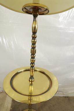 Brass Floor Table Style Lamp