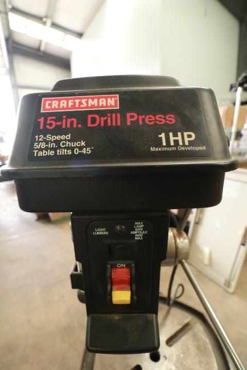 Craftsman 15" Drill Press