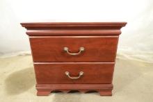 Cherry Finish Nightstand