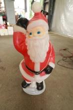 Vintage Blow Mold Santa