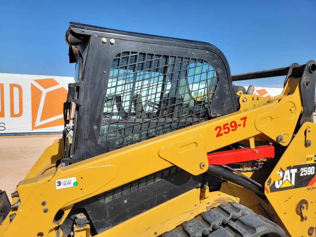 2018 Cat 259D Skid Steer Loader