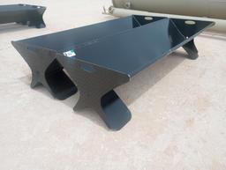 Unused (2) Heavy Duty 90'' Cattle Feeders