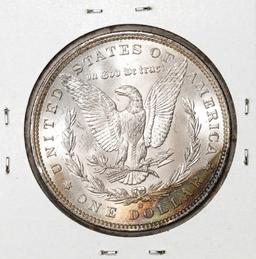 1885-O $1 Morgan Silver Dollar Coin Amazing Toning