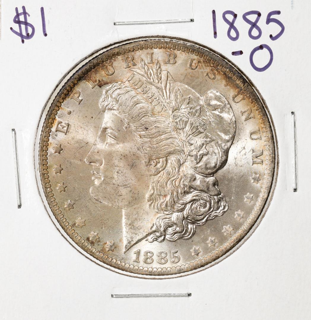 1885-O $1 Morgan Silver Dollar Coin