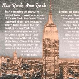 Ringo Daniel Funes "New York, New York" Original Mixed Media on Canvas