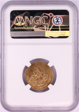 AH451-492 Ghaznavid Dinar A-1637 Ibrahim Gold Coin NGC Genuine
