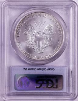 1997 $1 American Silver Eagle Coin PCGS MS68 First Strike