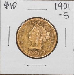 1901-S $10 Liberty Head Eagle Gold Coin