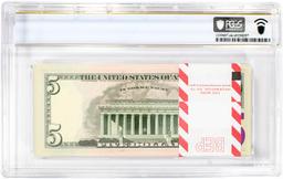 Pack of 2017A $5 Federal Reserve STAR Notes Atlanta Fr.1998-F* PCGS Gem UNC 66PPQ