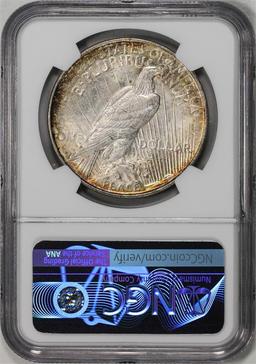 1922-D $1 Peace Silver Dollar Coin NGC MS63