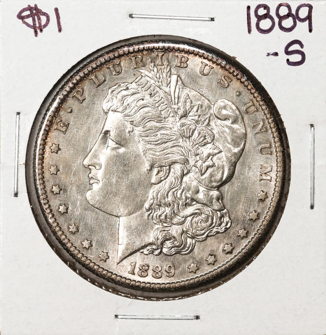 1889-S $1 Morgan Silver Dollar Coin