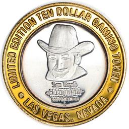 .999 Silver Sam Boyd's California Hotel $10 Casino Limited Edition Gaming Token