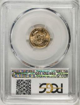 1987 $5 American Gold Eagle Coin PCGS MS70