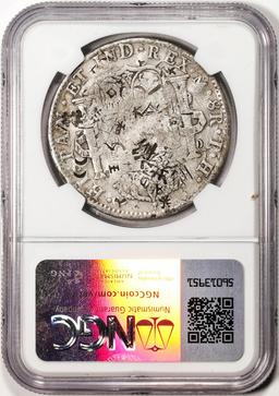 1804MO TH Mexico 8 Reales Silver Coin NGC Chopmarked