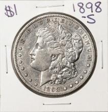 1898-S $1 Morgan Silver Dollar Coin