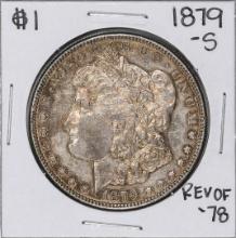 1879-S Reverse of 78' $1 Morgan Silver Dollar Coin