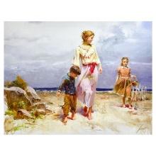 Pino (1939-2010) "Treasured Moments" Limited Edition Giclee on Canvas