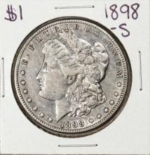 1898-S $1 Morgan Silver Dollar Coin