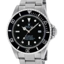 Rolex Mens Stainless Steel Sea Dweller Wristwatch