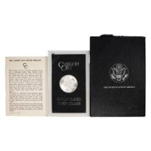 1884-CC $1 Morgan Silver Dollar Coin GSA Hoard Uncirculated w/Box & COA