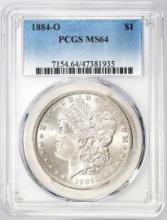 1884-O $1 Morgan Silver Dollar Coin PCGS MS64