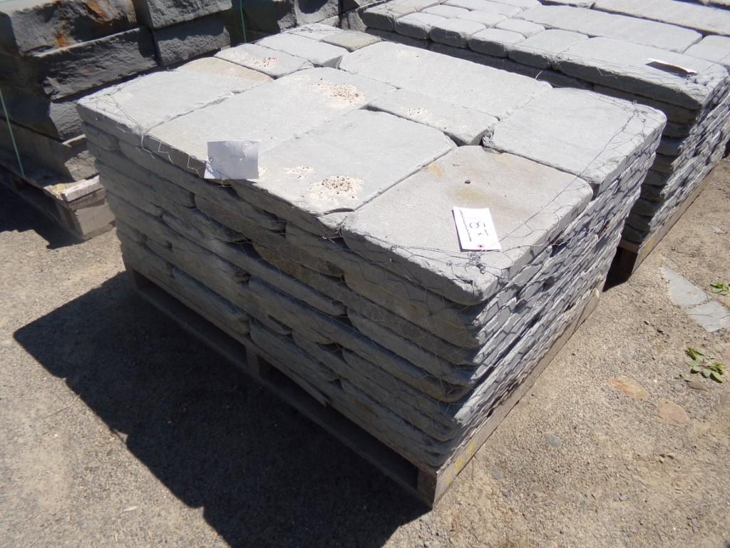 Tumbled Paving-Pavers-2'' X Asst Sizes, 120SF, Sold by SF (120 X Bid)