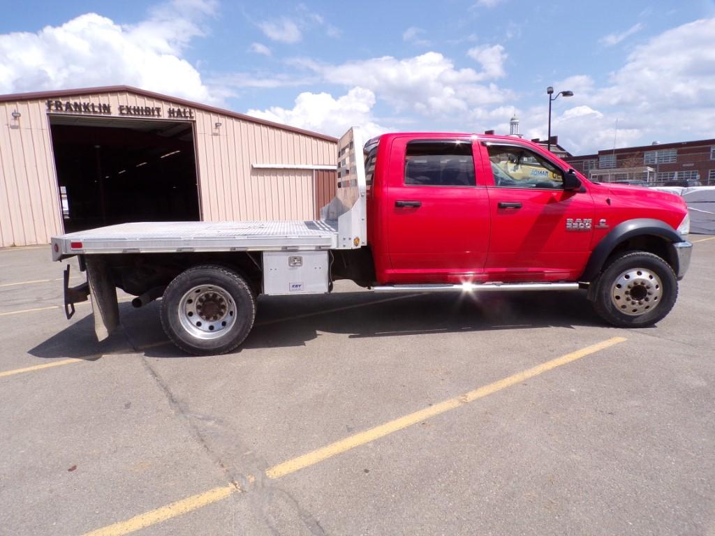 2014 Ram 5500, 4 WD, Crew Cab, 6.7 Cummins Dsl. Engine w/Eby 9' Alum. Flatb