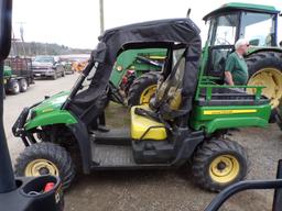 John Deere XUV-550 UTV with Canopy and Windshield, 4 WD, 395 Hrs., Super Ni