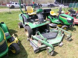 John Deere 1445 4 WD, Commercial Zero Turn w/72'' Front Mower, Yanmar Dsl.