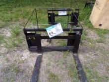 New AGT Skid Steer Mount 48'' Pallet Forks