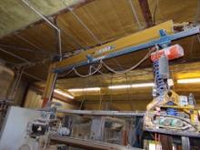 Yellow I-Beam 1/2 Ton Swinging Boom (Production Shop)