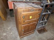 Dorm Size, Refrigerator, Looks Like Antique Ice Box (Front Garage)