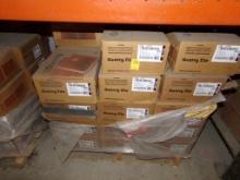 (44) Boxes Of 6x6 Brick REd Quarry Tile, 11 SF Per Box, 484 SF Total, SOLD